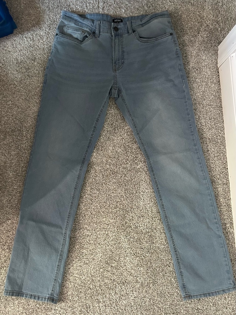 David Bitton Buffalo Slim Fit Blue Jeans
